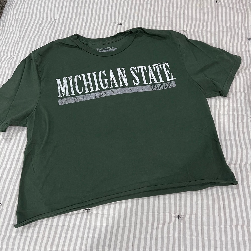 Michigan State MSU Crop Top